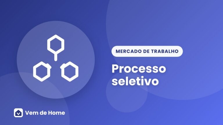 Ilustração de capa sobre processo seletivo