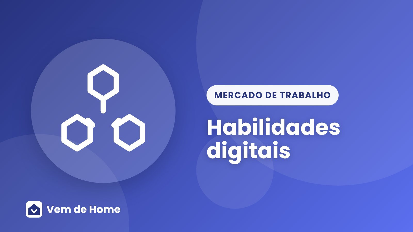 Ilustração de capa sobre habilidades digitais