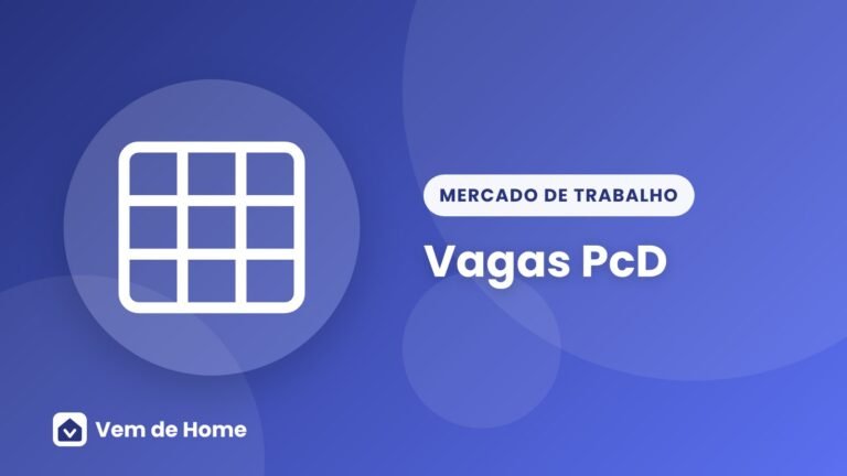 Ilustração de capa sobre vagas pcd