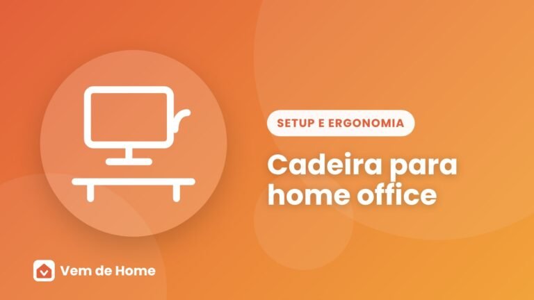 Ilustração de uma cadeira de escritório com setas de ajuste