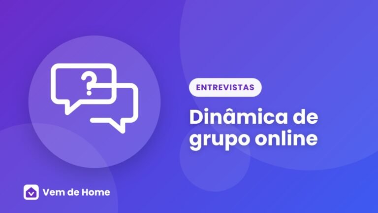 Ilustração de várias pessoas em videochamada em grade