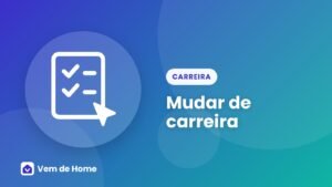 Ilustração de uma bifurcação com setas indicando caminhos de carreira