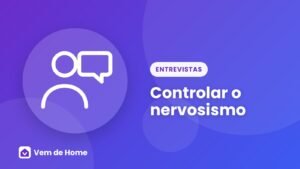 Ilustração de capa sobre controlar o nervosismo
