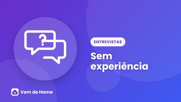Ilustração de capa sobre sem experiência