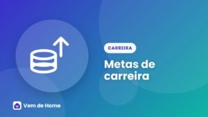 Ilustração de capa sobre metas de carreira