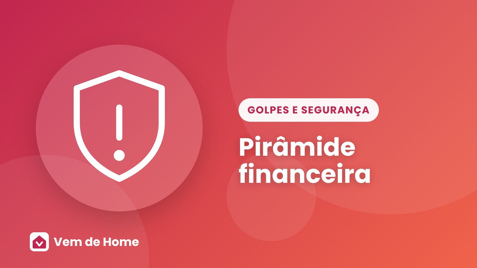 Ilustração de capa sobre pirâmide financeira