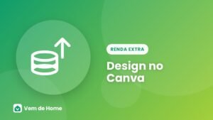 Ilustração de capa sobre design no canva