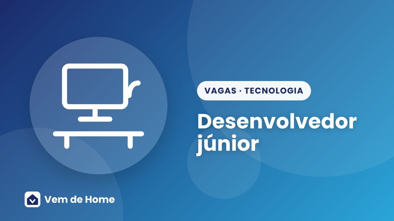 Ilustração de capa sobre desenvolvedor júnior
