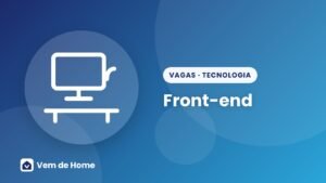 Ilustração de capa sobre front-end