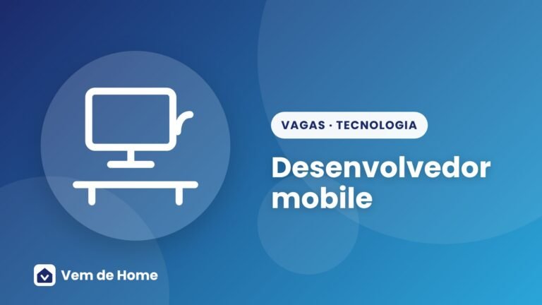 Ilustração de capa sobre desenvolvedor mobile