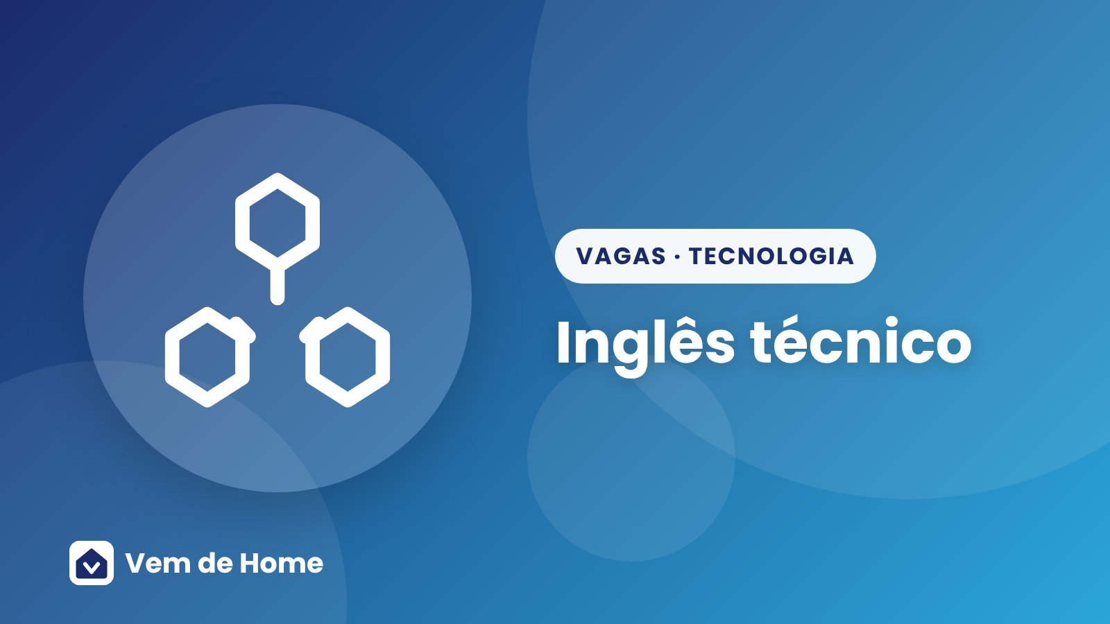 Ilustração de capa sobre inglês técnico