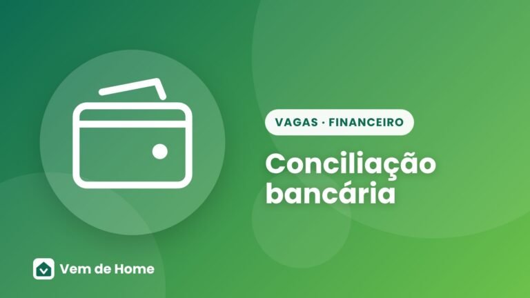 Ilustração de capa sobre conciliação bancária