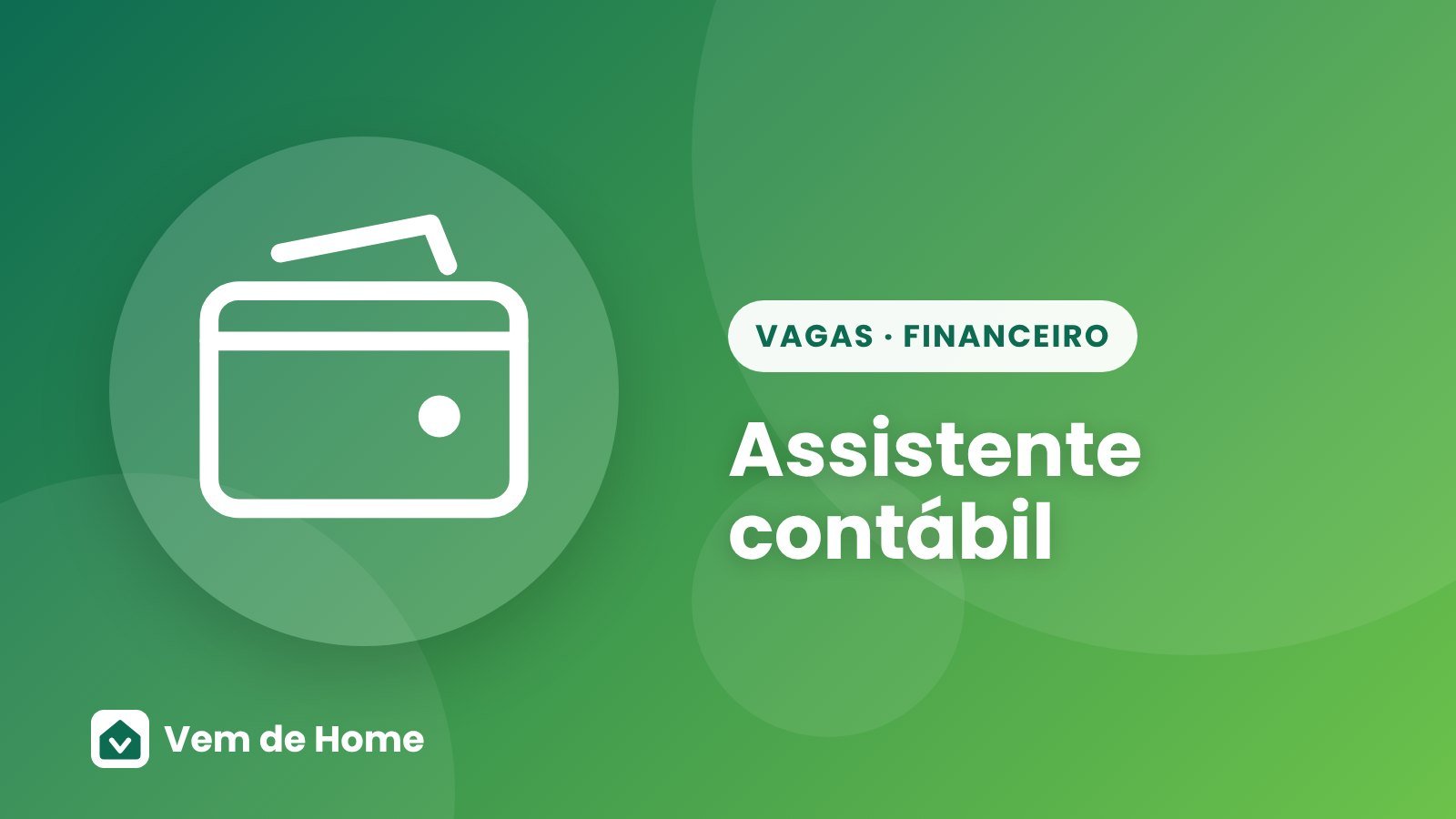 Ilustração de capa sobre assistente contábil