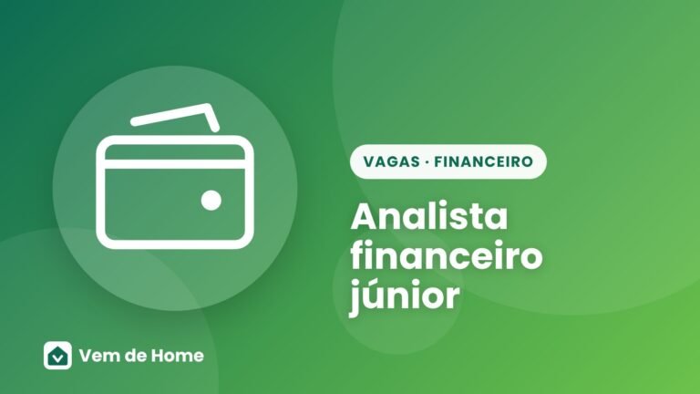 Ilustração de capa sobre analista financeiro júnior