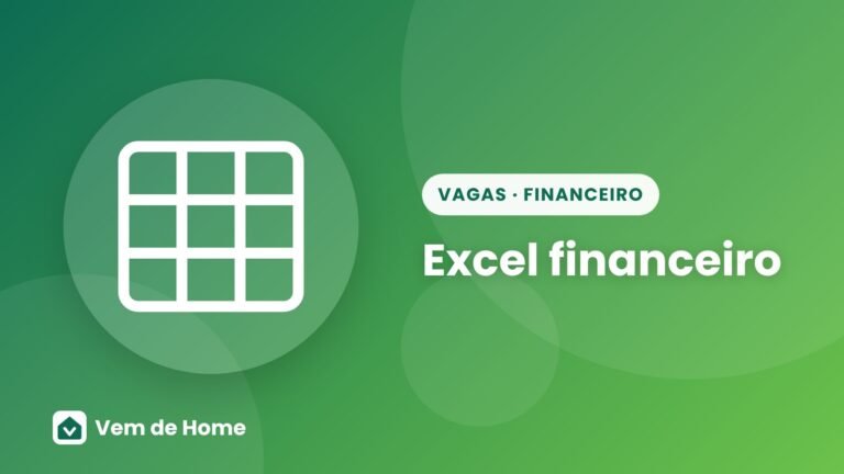 Ilustração de capa sobre excel financeiro