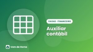 Ilustração de capa sobre auxiliar contábil