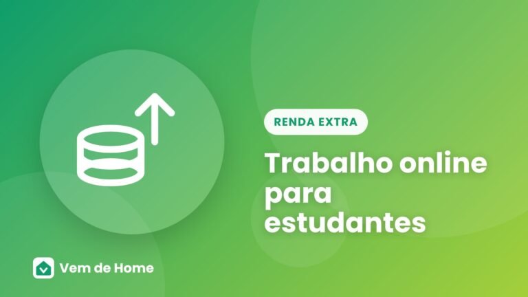 Ilustração de um estudante com notebook e livros