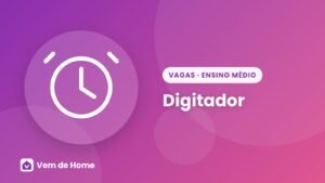 Ilustração de capa sobre digitador