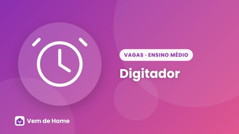 Ilustração de capa sobre digitador