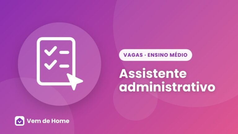 Ilustração de capa sobre assistente administrativo