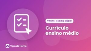 Ilustração de capa sobre currículo ensino médio