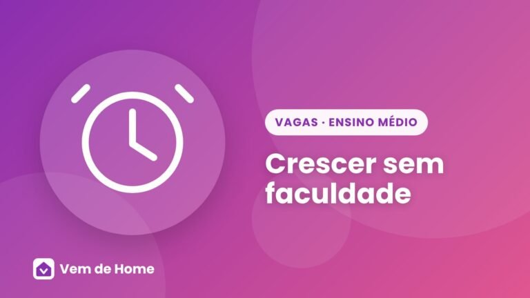 Ilustração de capa sobre crescer sem faculdade