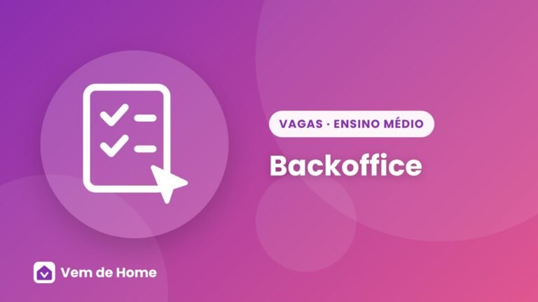 Ilustração de capa sobre backoffice