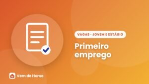 Ilustração de capa sobre primeiro emprego