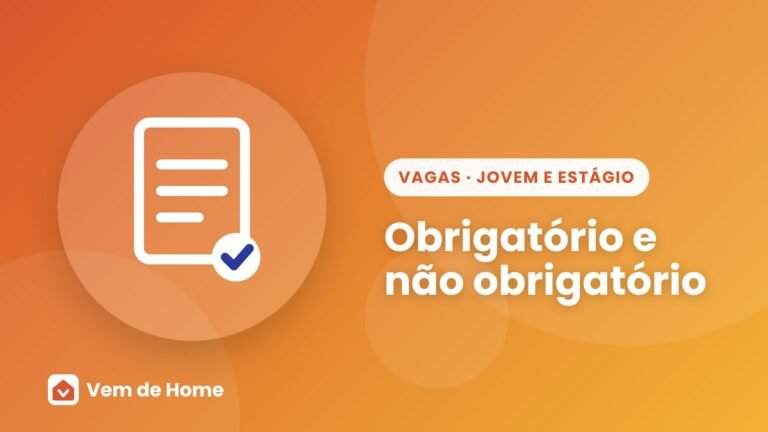 Ilustração de capa sobre obrigatório e não obrigatório