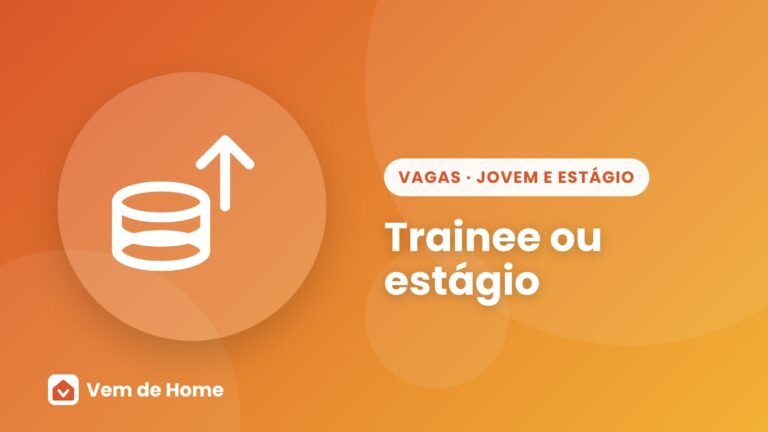 Ilustração de capa sobre trainee ou estágio