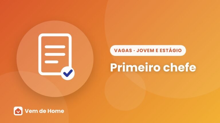 Ilustração de capa sobre primeiro chefe