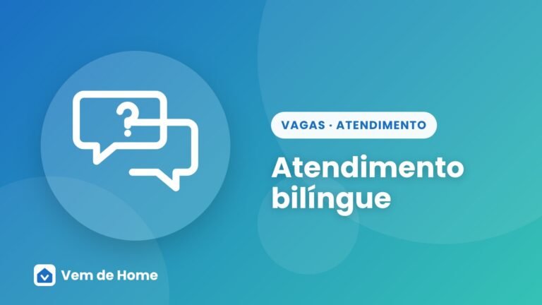 Ilustração de capa sobre atendimento bilíngue