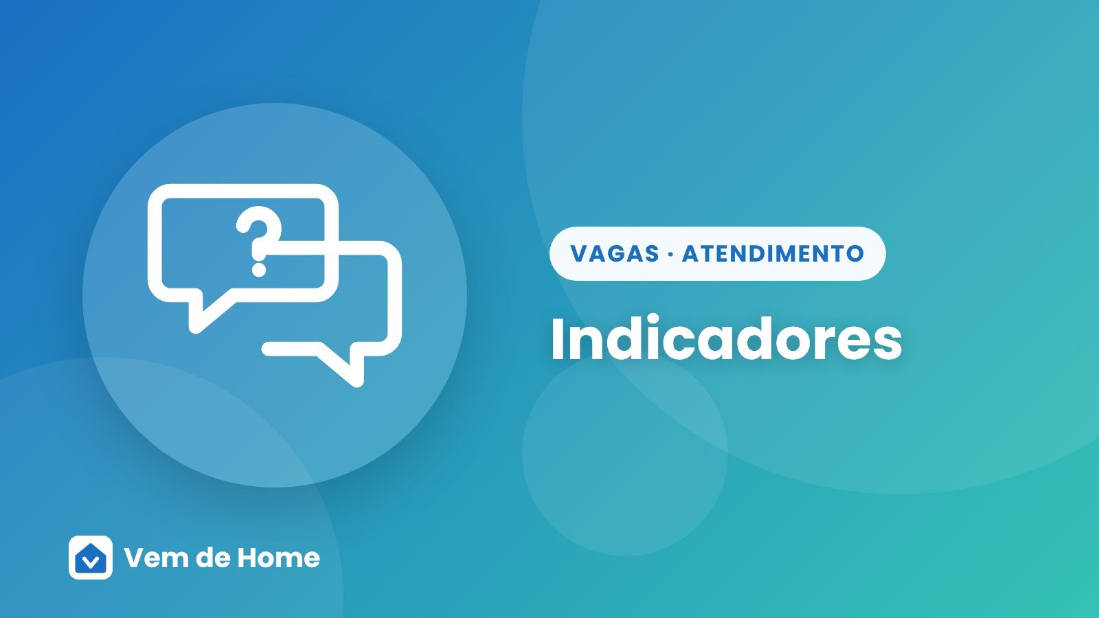 Ilustração de capa sobre indicadores