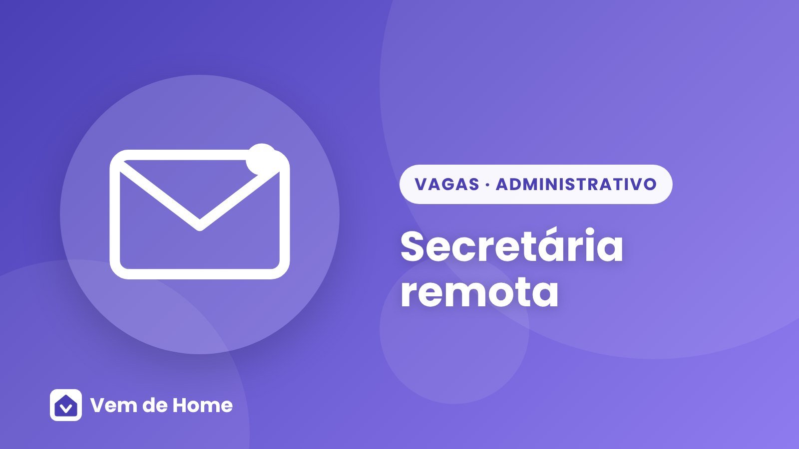 Ilustração de capa sobre secretária remota